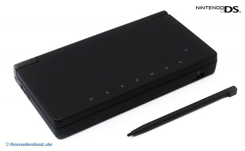 Konsole DSi schwarz Pokemon Edition + Netzteil — schwarz Pokemon Edition