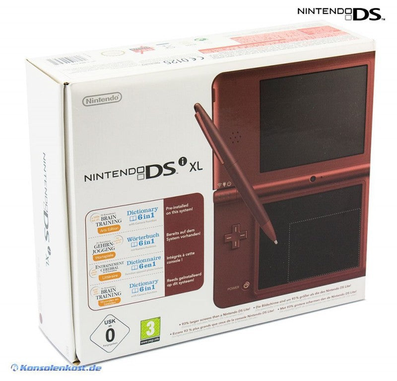 Konsole DSi XL + Netzteil