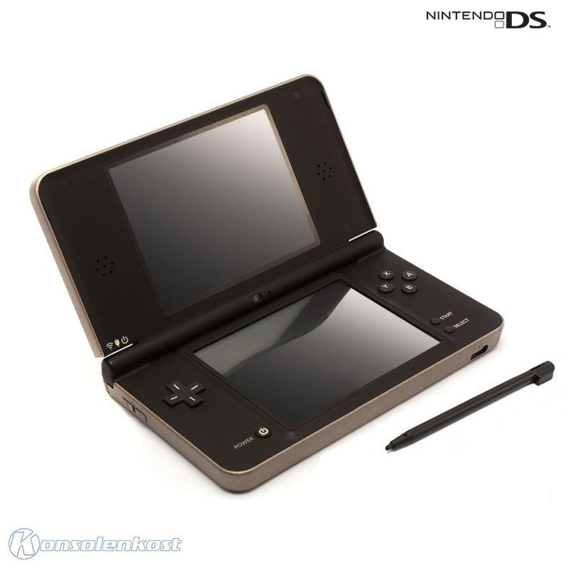 Konsole DSi XL dunkelbraun + Netzteil (JP)