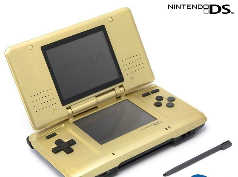 SA 522: Konsole gold Toys + Netzteil BESCHÄDIGT — Limited Edition