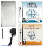 Konsole silber / platin + 2 DR. KAWASHIMA Spiele + Netzteil