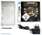 Konsole silber / platin + PROFESSOR LAYTON Spiel + Netzteil