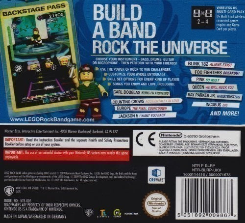 LEGO Rock Band (GB)