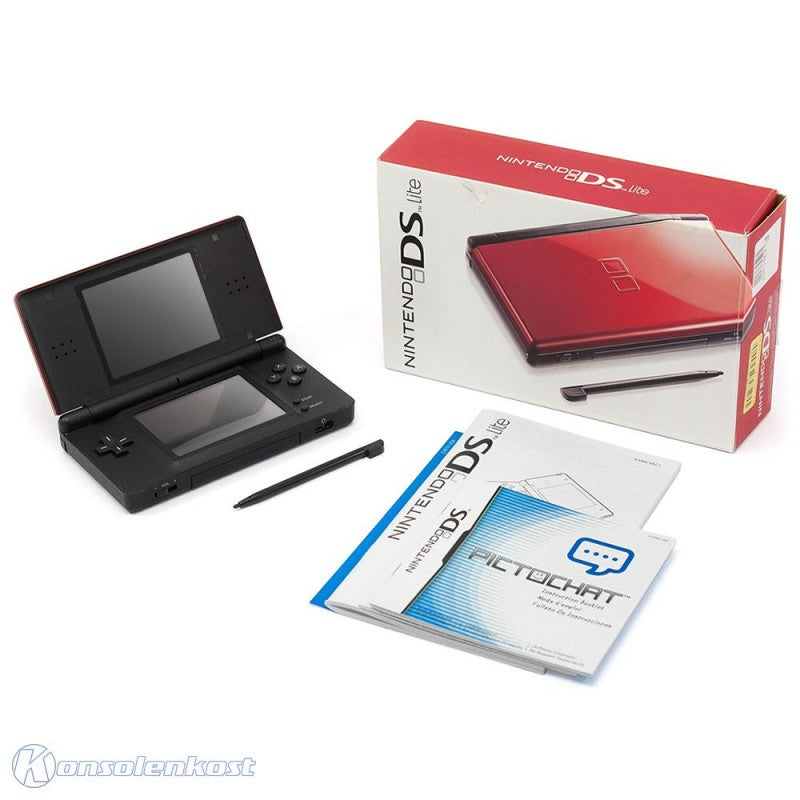 Konsole Crimson Red Black + Netzteil