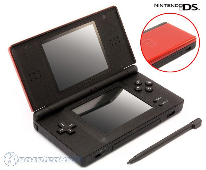 Konsole Crimson Red Black + Netzteil