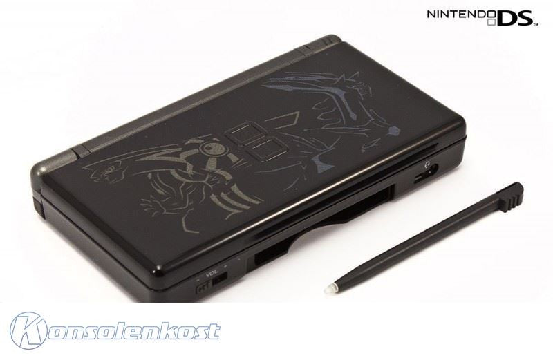 Konsole inkl. Netzteil schwarz Pokemon Pearl & Diamant Limited Edt.