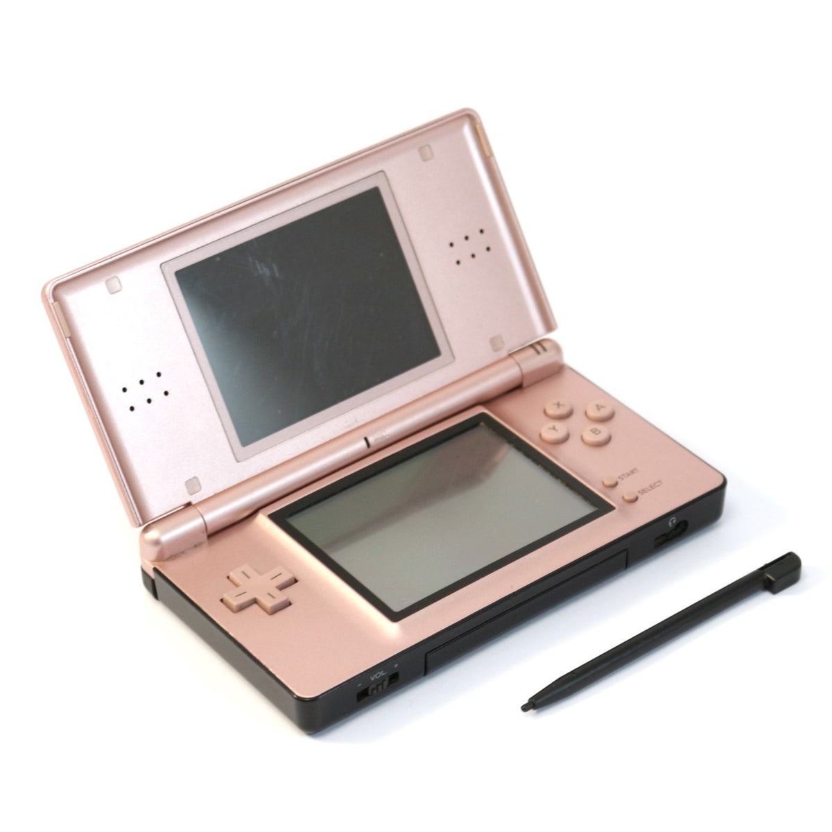 Konsole Lite metallic rose-schwarz Custom Case + Netzteil