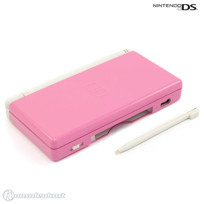 Konsole pink-weiß Custom Case + Netzteil