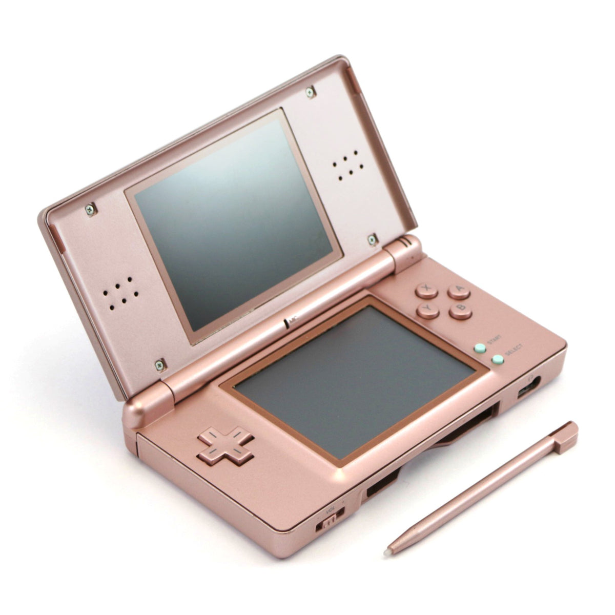 Konsole rosa-metallic Nintendogs Edition + Netzteil — rosa-metallic Nintendogs Edition