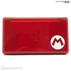 Konsole Lite + Netzteil rot Mario Edition Custom Case