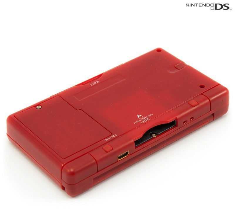 Konsole Lite + Netzteil rot Mario Edition Custom Case