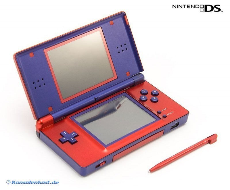 Konsole rot-blau / Spezial 1 + Netzteil