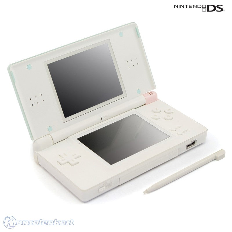 Konsole türkis-weiß Custom Case + Netzteil