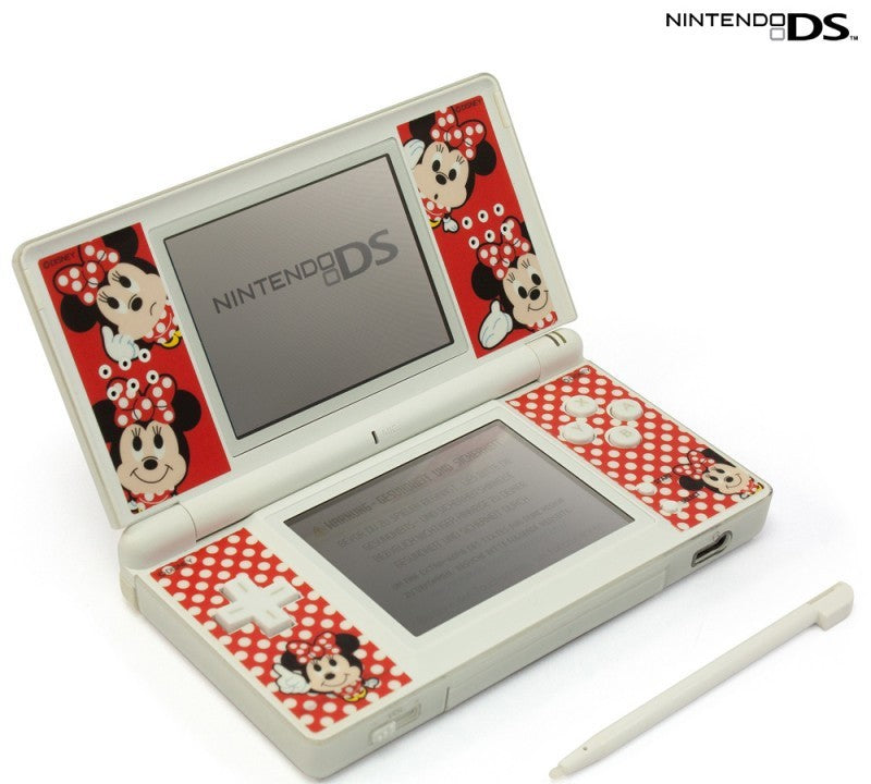 Konsole weiß Minnie Mouse Custom Design + Netzteil