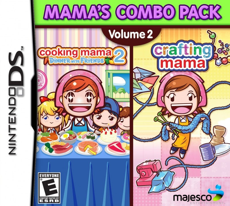 Mama's Combo Pack Vol. 2 - Cooking Mama 2 + Crafting Mama (US)