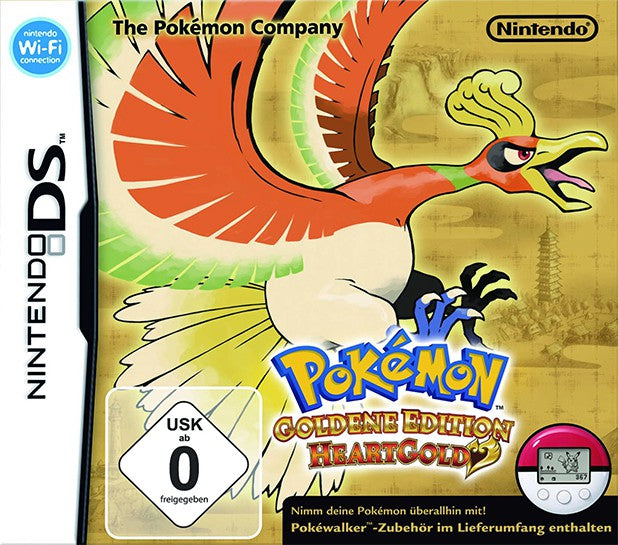 Pokemon: Goldene Edition HeartGold + Pokewalker (DE)