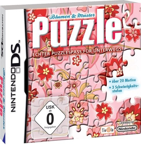 Puzzle: Blumen und Muster (DE)