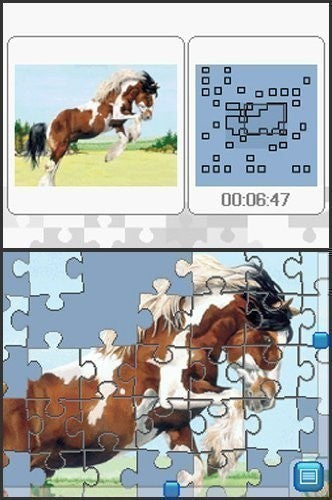 Puzzle: Pferdefreunde