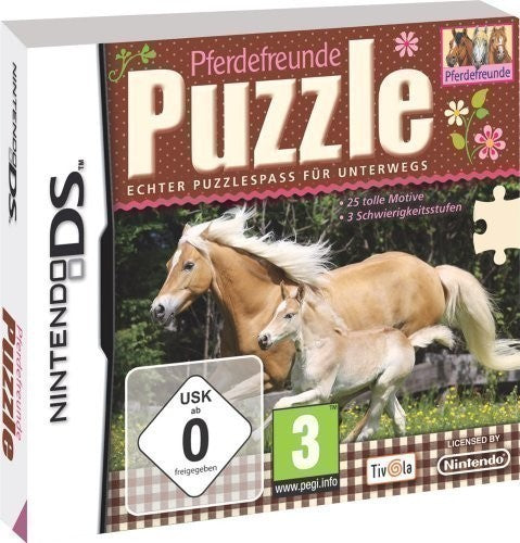 Puzzle: Pferdefreunde