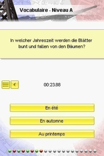 Vokabeltrainer Französisch