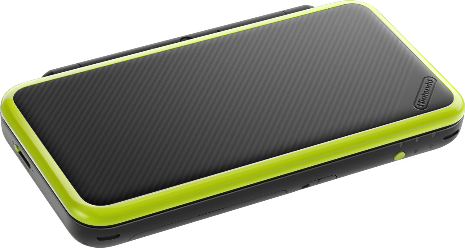 Konsole New 2DS XL schwarz/grün + Netzteil