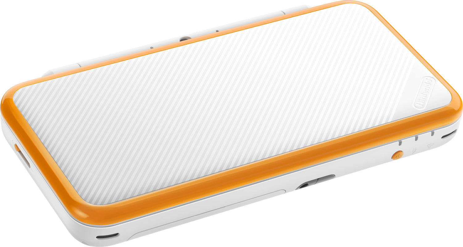 Konsole New 2DS XL weiß/orange + Netzteil
