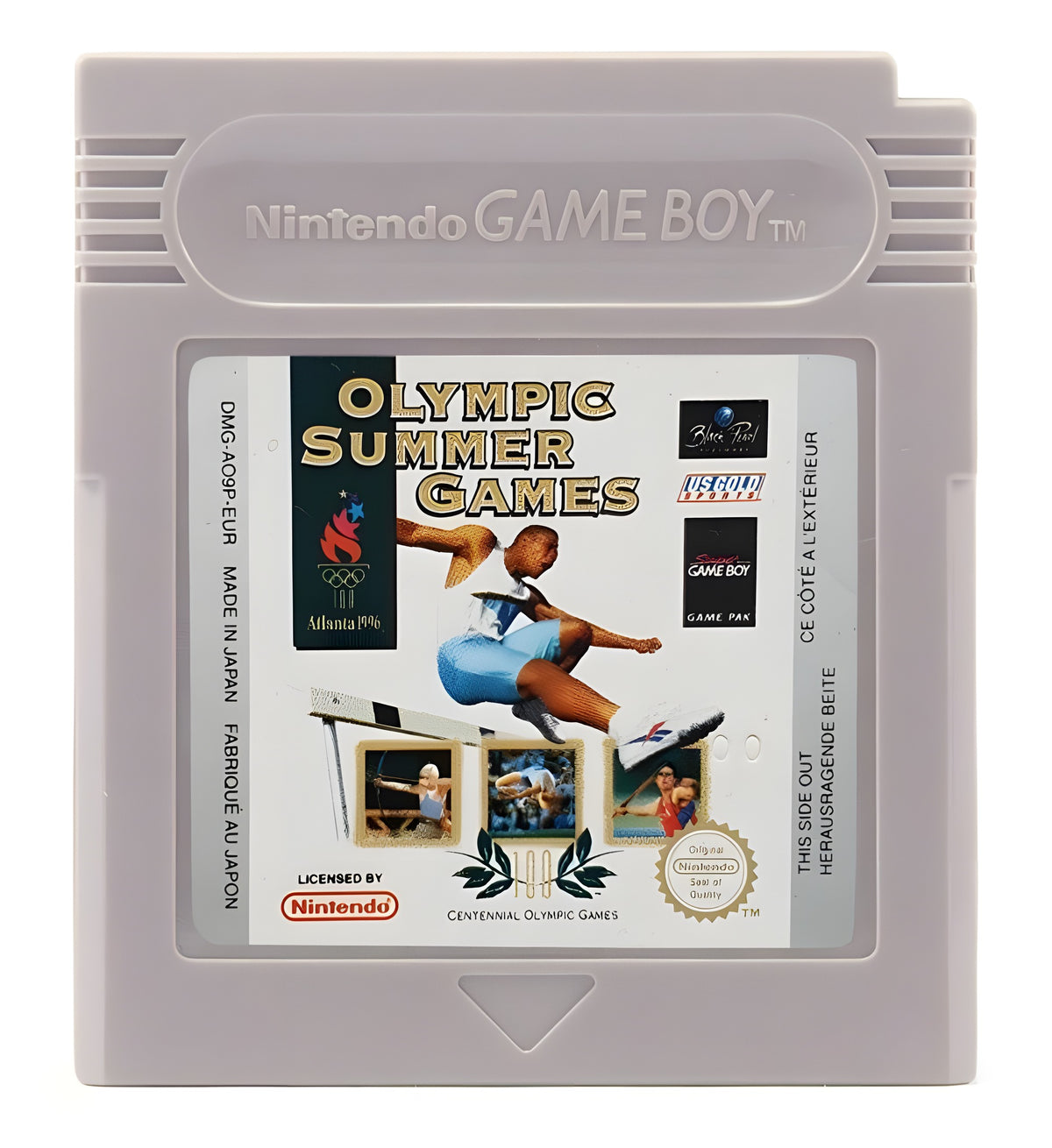 Das Modul von Olympic Summer Games für GameBoy