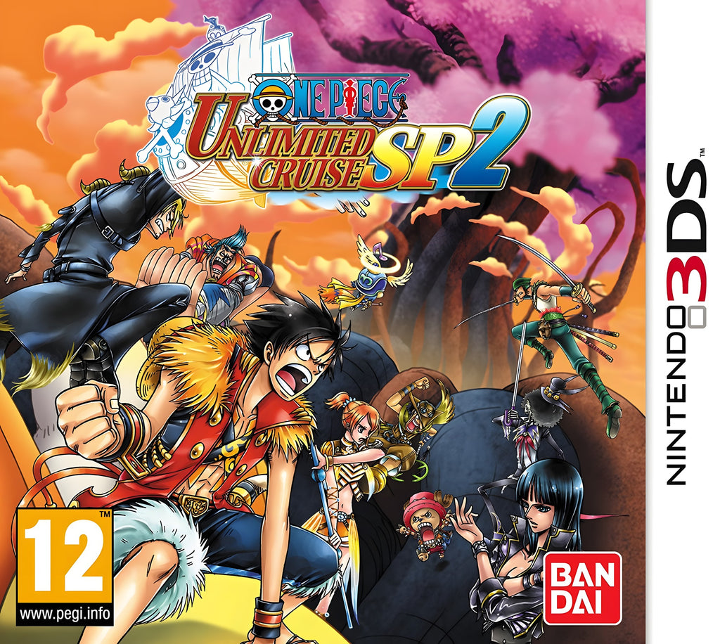 Das Cover von One Piece Unlimited Cruise SP2 für Nintendo 3DS