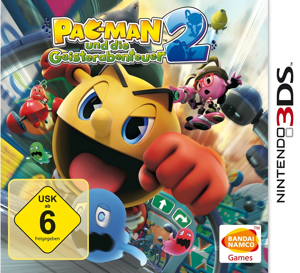 Pac-Man 2 und die Geisterabenteuer (DE) – Cover Vorderseite