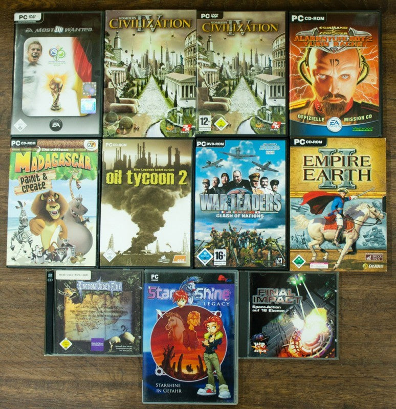 10 Diverse PC Spiele Bundle-14