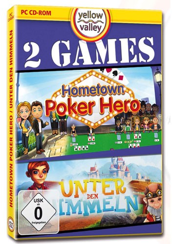 2 Games: Hometown Poker Hero + Unter den Himmeln