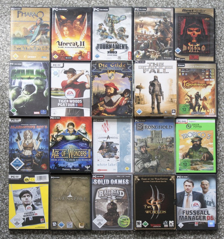 20 Diverse PC Spiele Bundle-01