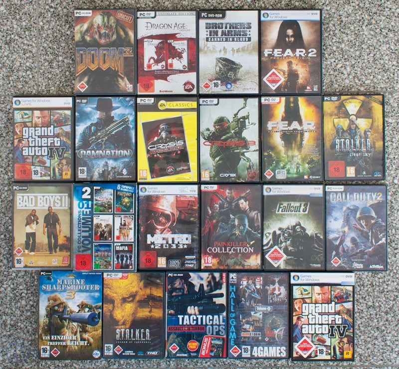 20 Diverse PC Spiele Bundle-105