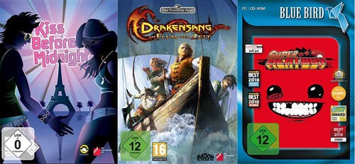 3 für 1 Vol.2: Kiss before Midnight & Drakensang & Meatboy