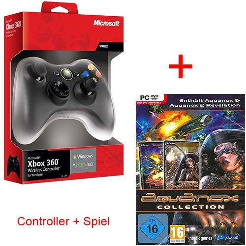 Aquanox Collection + Wireless Controller schwarz