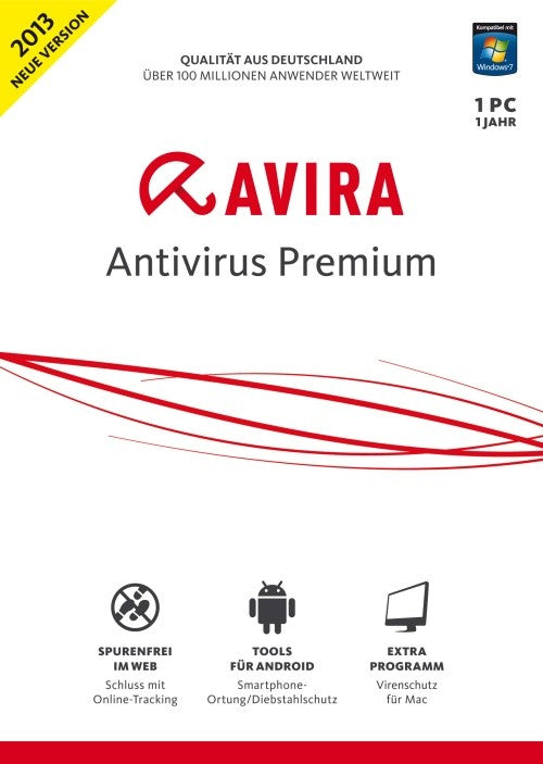 Avira AntiVir Premium 2013 - 1 User