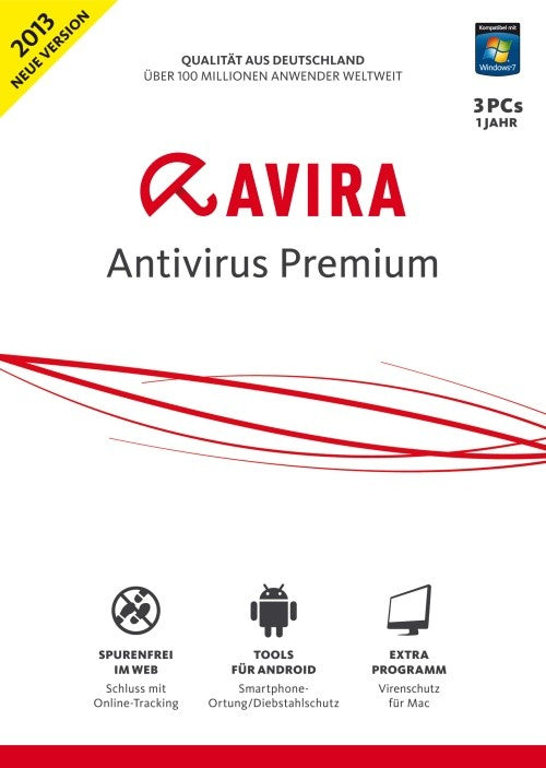 Avira AntiVir Premium 2013 - 3 User