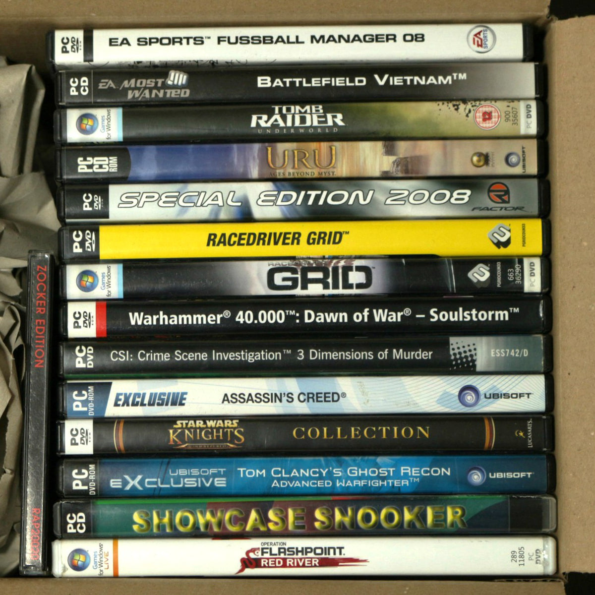 Bundle1: 15 PC Spiele