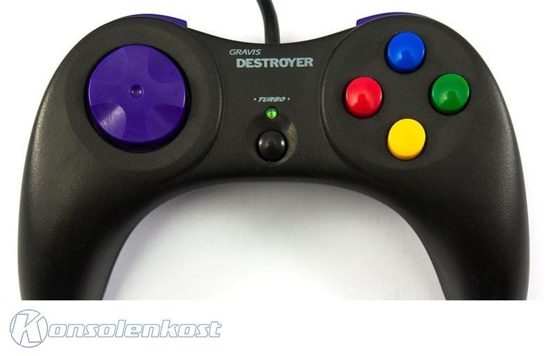 Controller / Pad schwarz Destroyer [Gravis]
