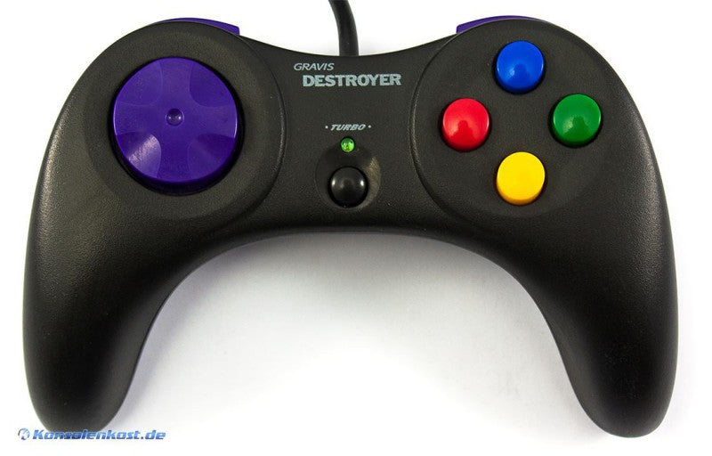 Controller / Pad schwarz Destroyer [Gravis]