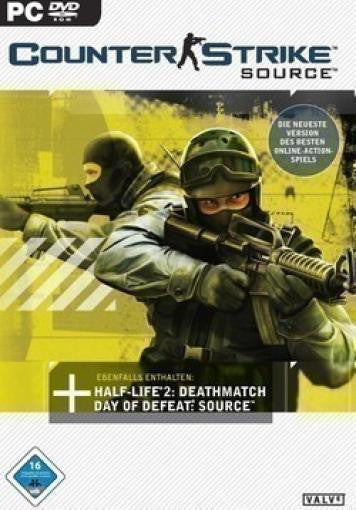 Counter Strike Source + Half-Life 2: Deathmatch + Day of Defeat: Source