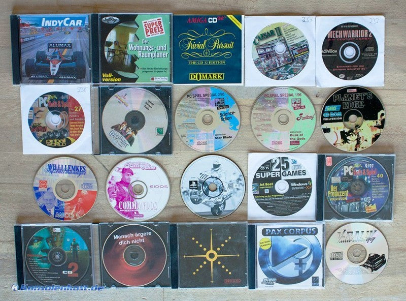 Demopaket! 20 verschiedene Spiele/Demo CDs B18