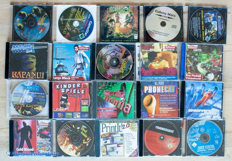 Demopaket! 20 verschiedene Spiele/Demo CDs B23