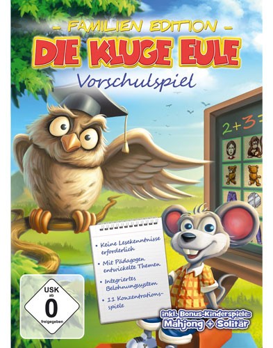 Die kluge Eule: Vorschulspiel - Familien Edition