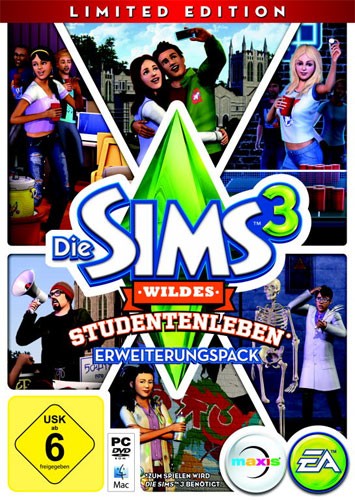 Die Sims 3: Wildes Studentenleben — Limited Edition