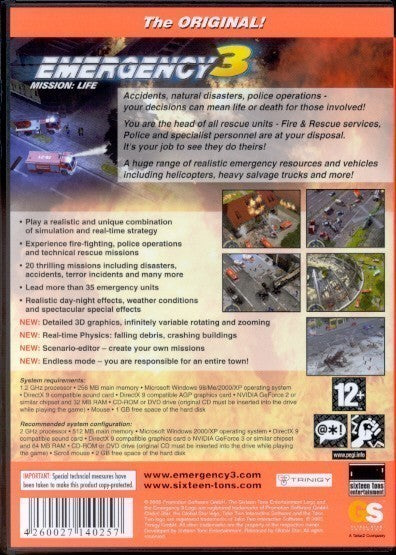 Emergency 3 Mission Life