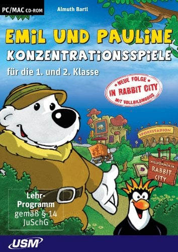 Emil und Pauline: Konzentrationsspiele für die 1. und 2. Klasse