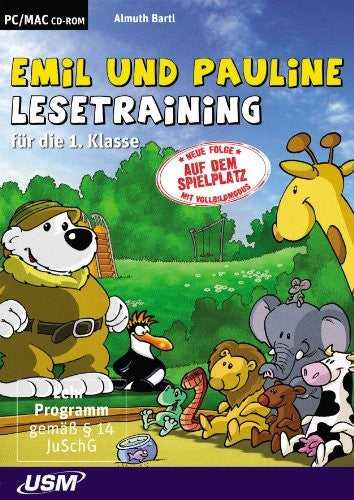 Emil und Pauline: Lesespiele für die 1. und 2. Klasse