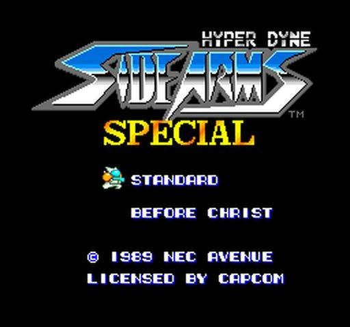 Hyper Dyne Side Arms Special (JP)