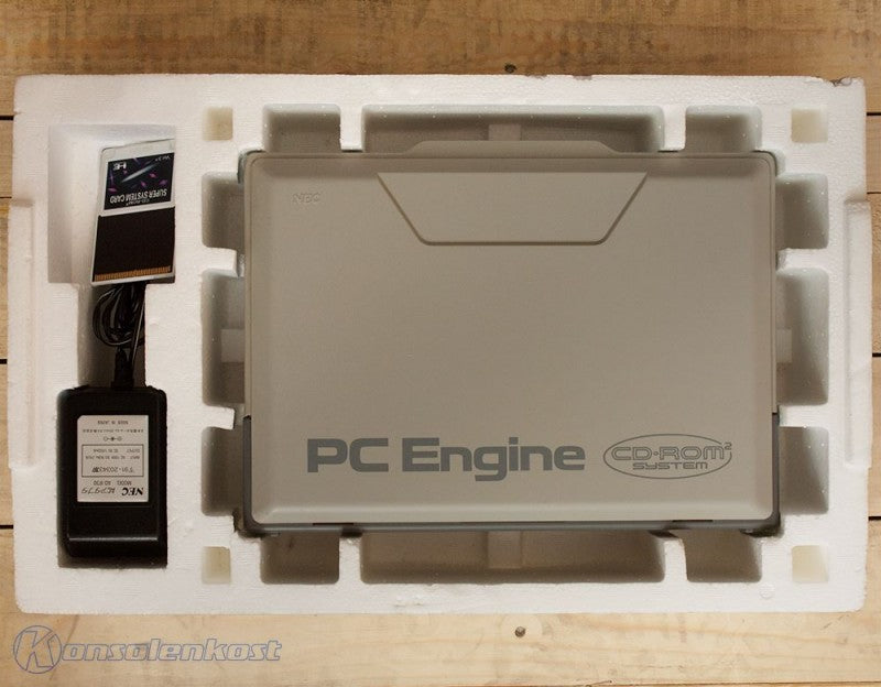 Konsole + CD-Rom² + System Card + Controller + Zubehör (JP)
